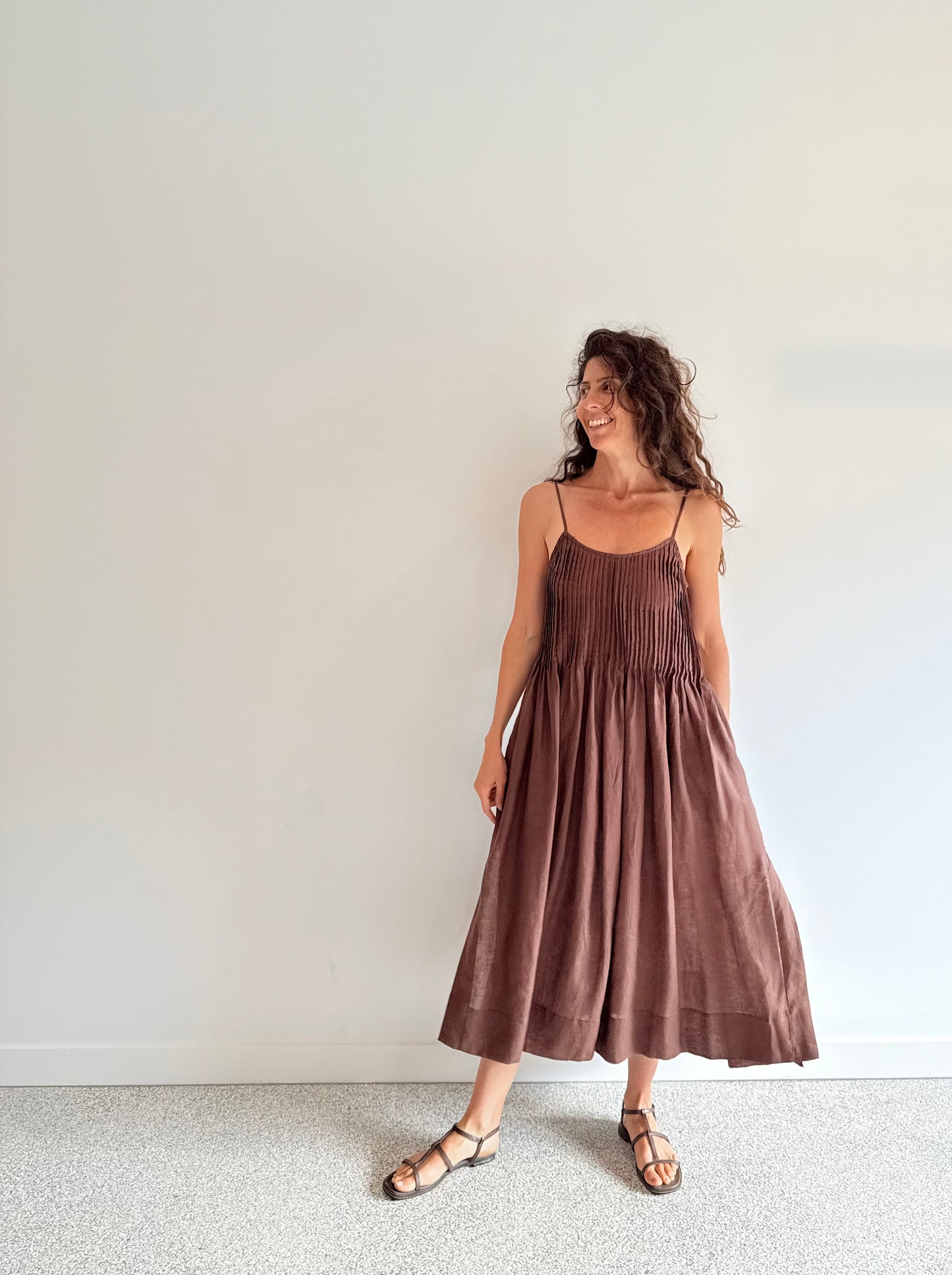 The Pleat Dress